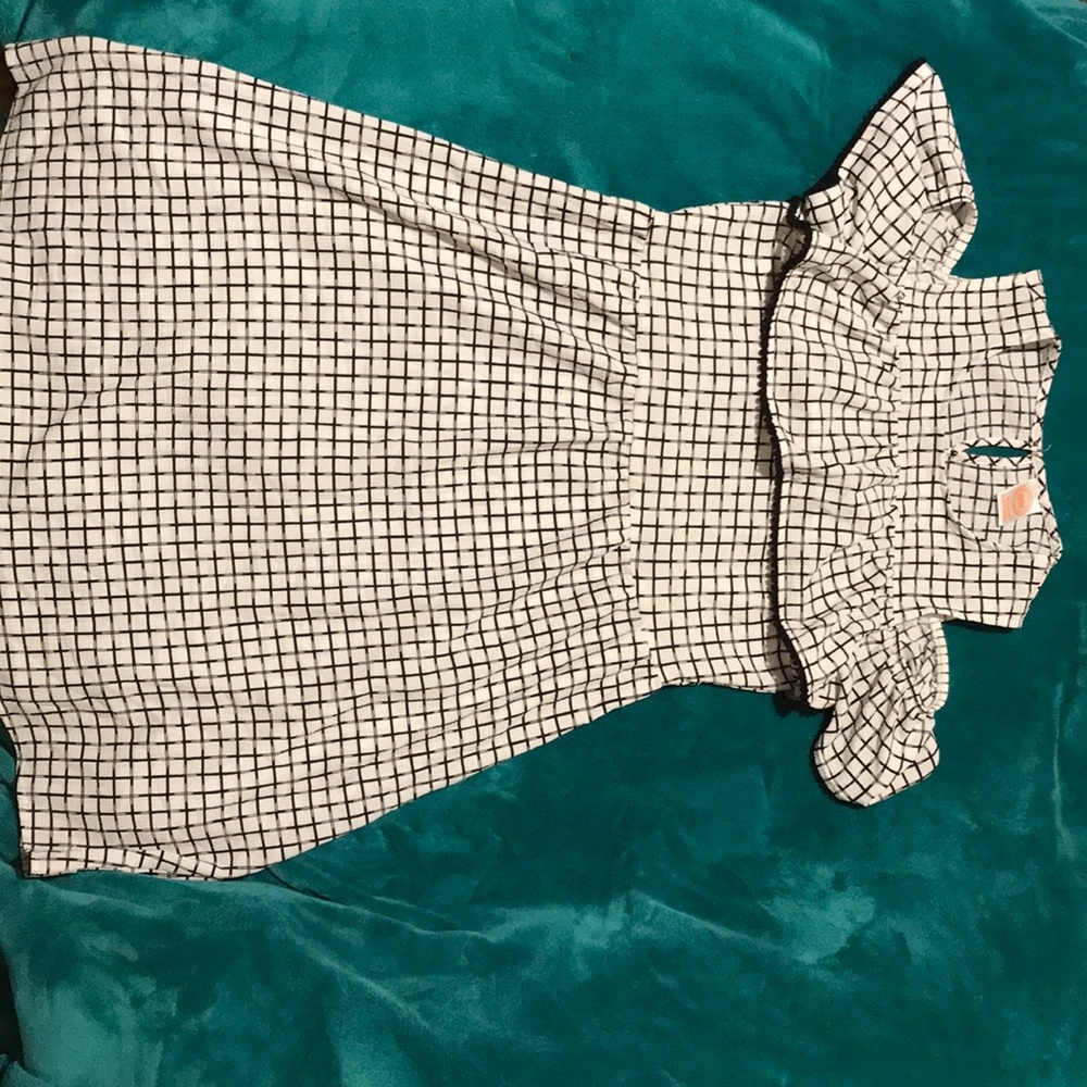 Girls Cold Shoulder A-line dress